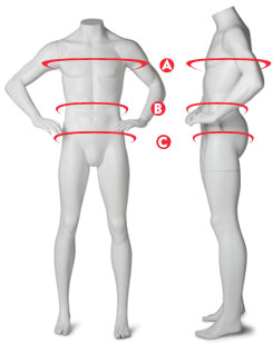 jans.com sizing chart men's top measurement guide
